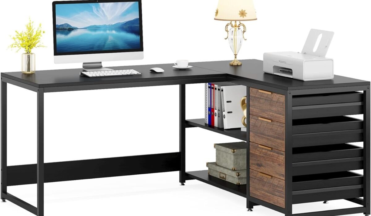 Best L-Shaped Desk for Home Office